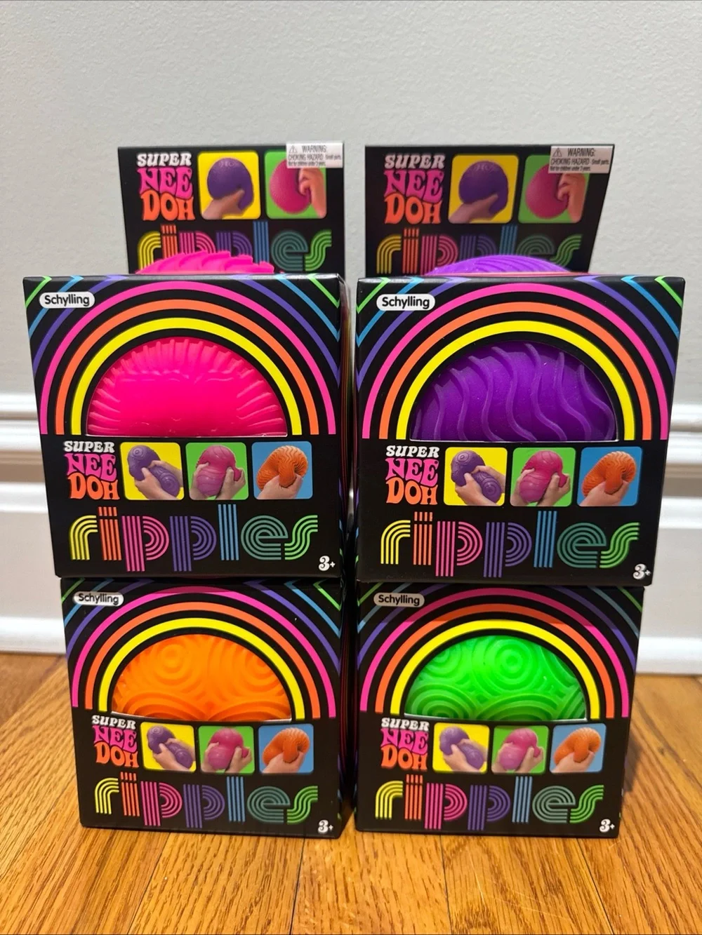 Super NeeDoh Ripples Sensory Stress Ball - colors may vary!!